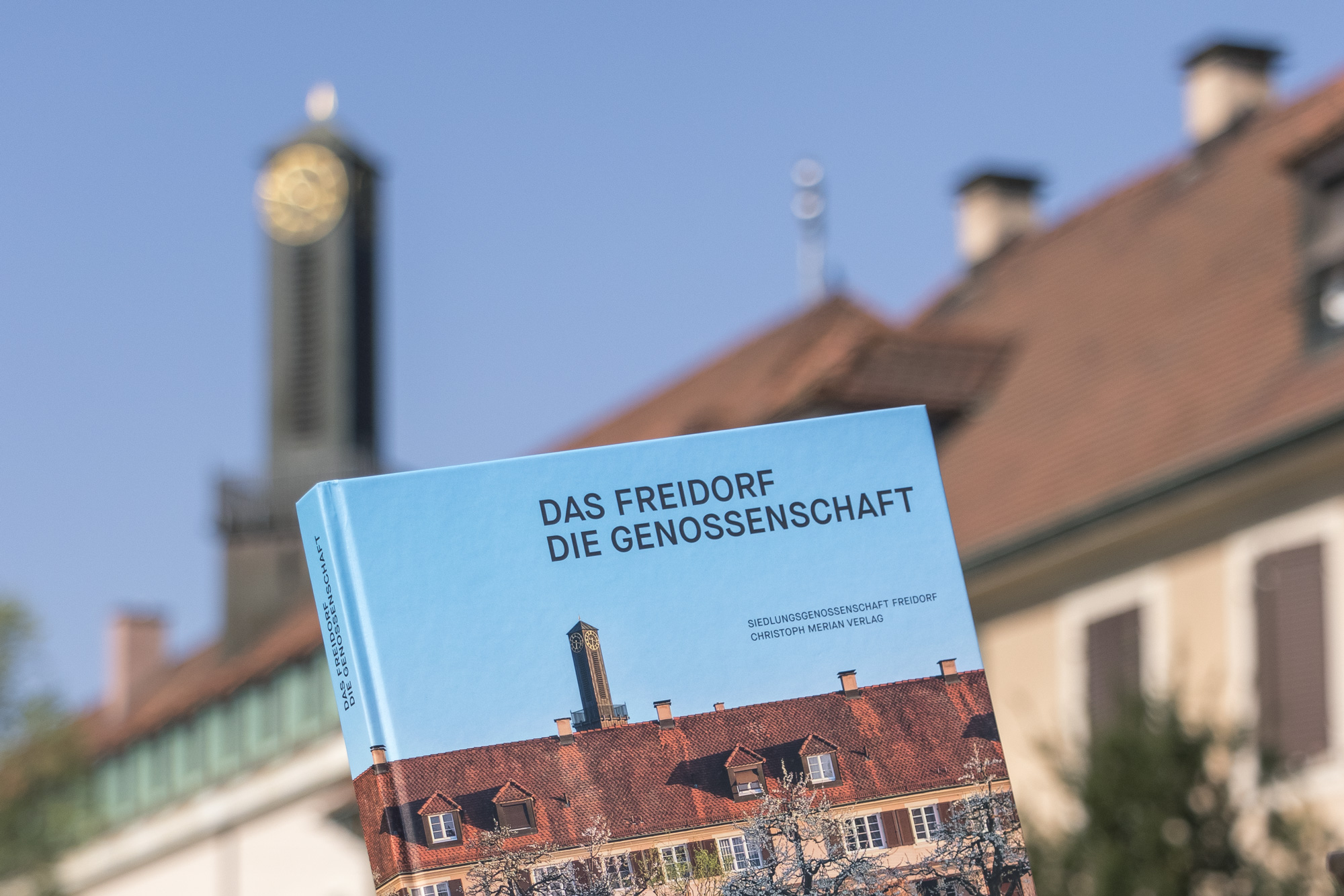 Buchgestaltung der Freidorf Publikation «Das Freidorf – Die Genossenschaft»