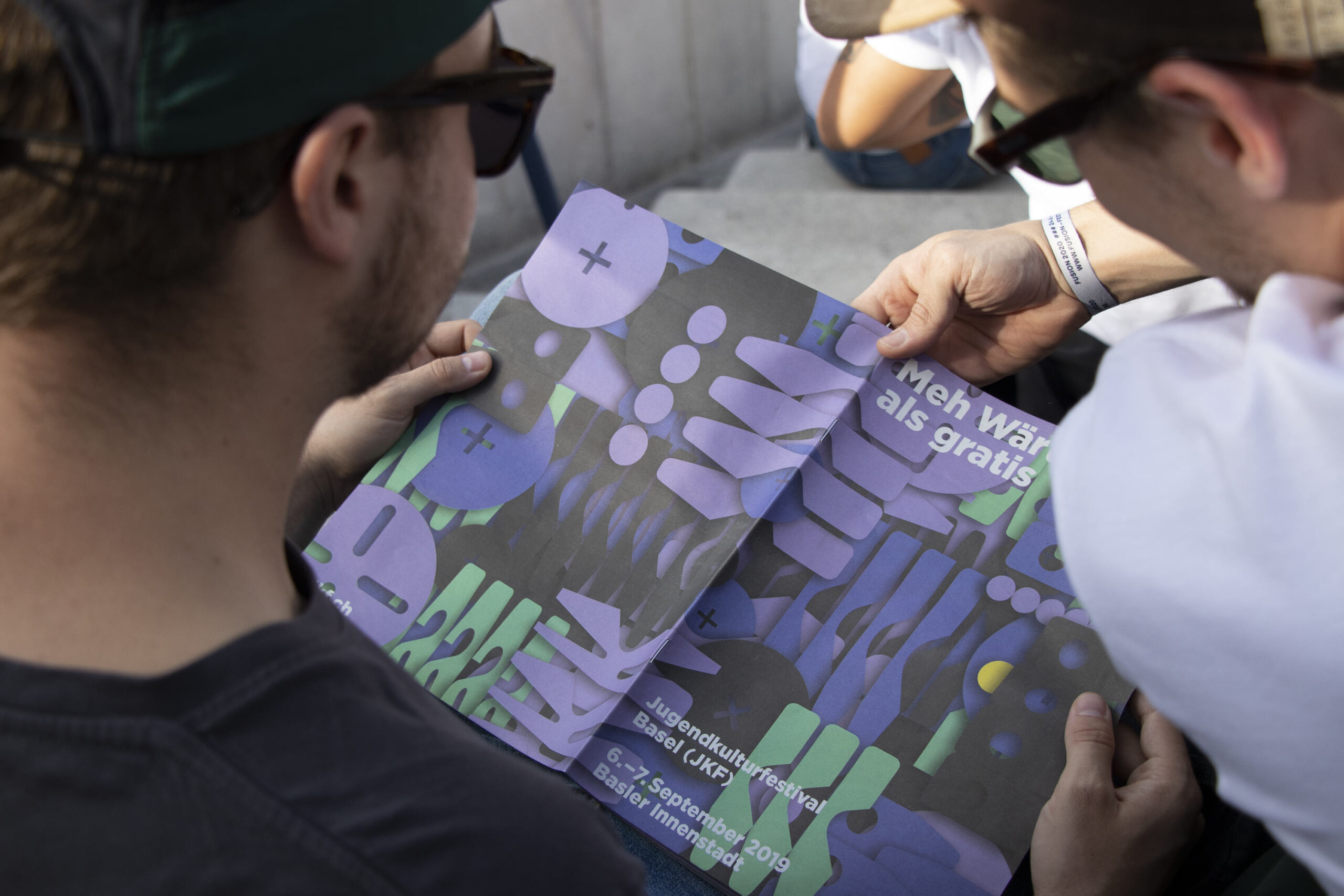 Typografisches System für das Jugendkulturfestival Basel