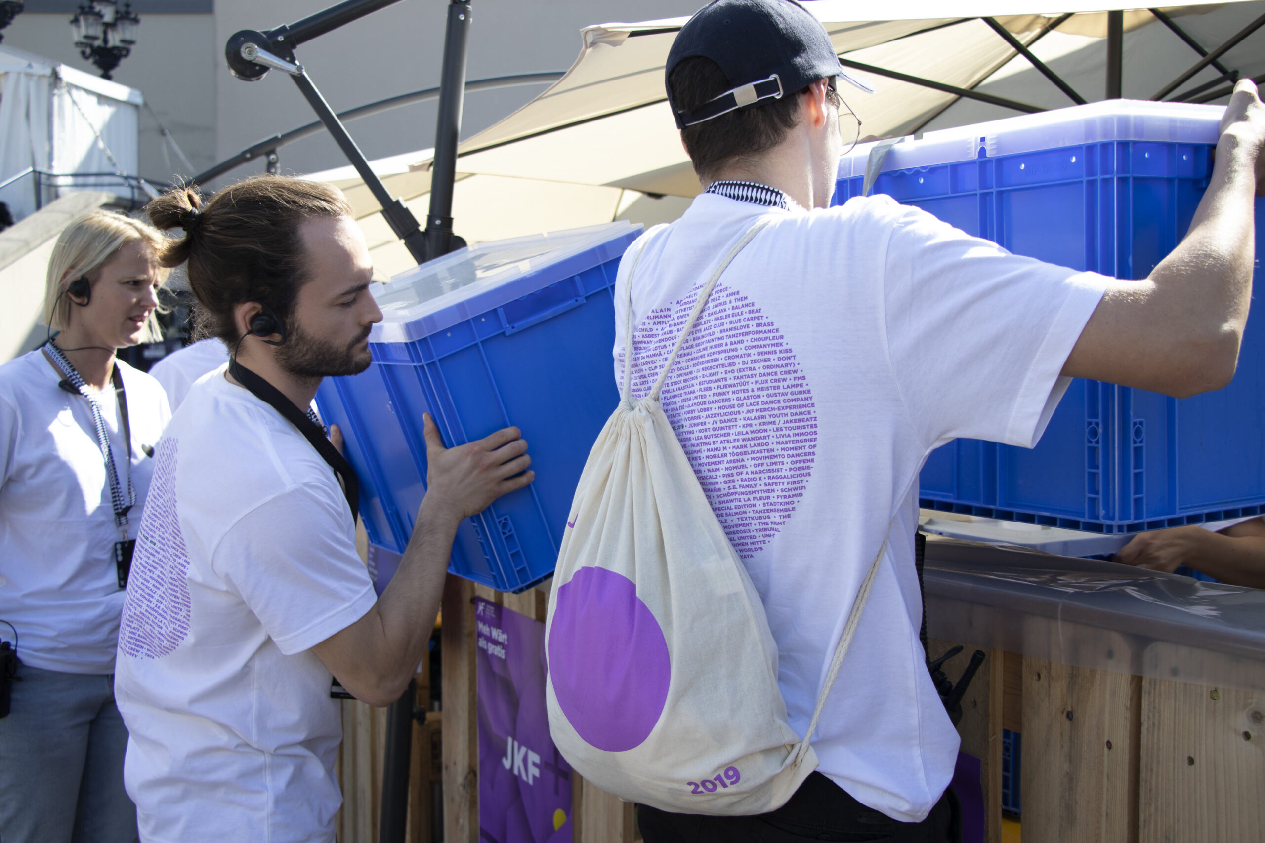 Festivalgrafik für das Jugendkulturfestival Basel