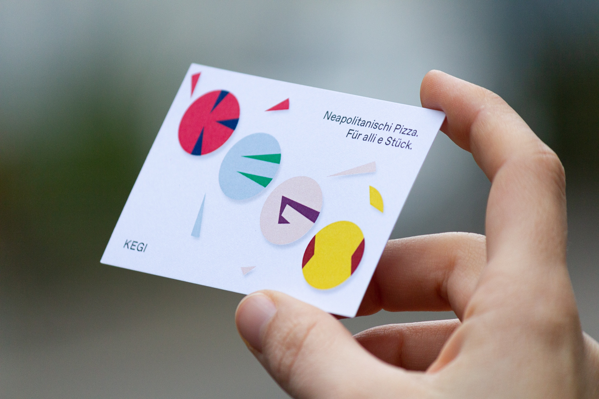 Corporate Design für Pizza Kegi Catering